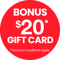 bonus 20 giftcard
